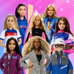 Brand ikonik milik Mattel ini memperkenalkan Barbie Dream Team, sebuah koleksi boneka edisi khusus yang dibuat menyerupai tokoh perempuan dunia yang telah membuka jalan di bidangnya masing-masing. [@barbie].