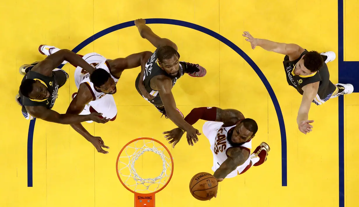 Berikut 5 pemain dengan jumlah penampilan terbayak di babak Playoff NBA. (Foto: Getty Images via AFP/Ezra Shaw)