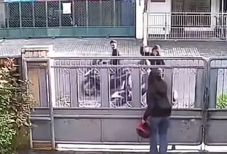 Polisi tengah menangani kasus jambret disertai kekerasan yang melukai seorang perempuan di Jalan Halmahera, Kota Semarang, Jawa Tengah. (Foto: Tangkapan Layar Sosmed)