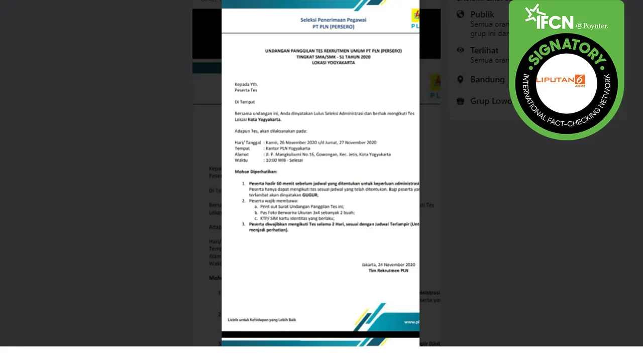 Surat PLN