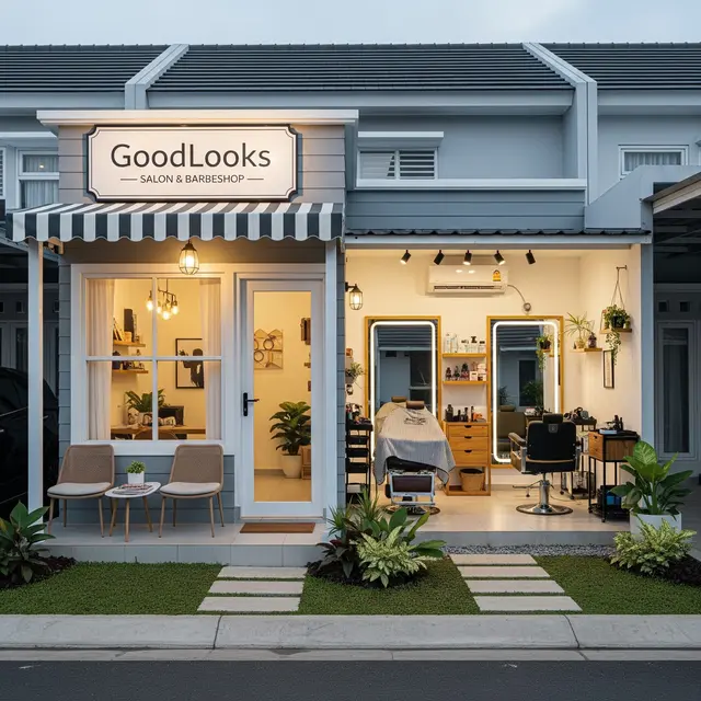 Usaha Depan Rumah Type 45 yang Cocok untuk Perumahan (Gemini AI)