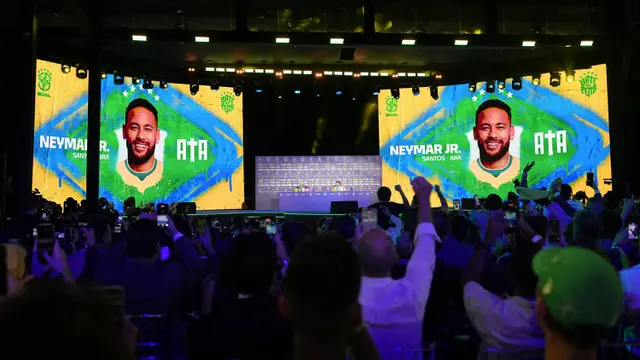 Foto: Suka Cita Warga Brasil saat Neymar Masuk ke Skuad untuk Piala Dunia 2026