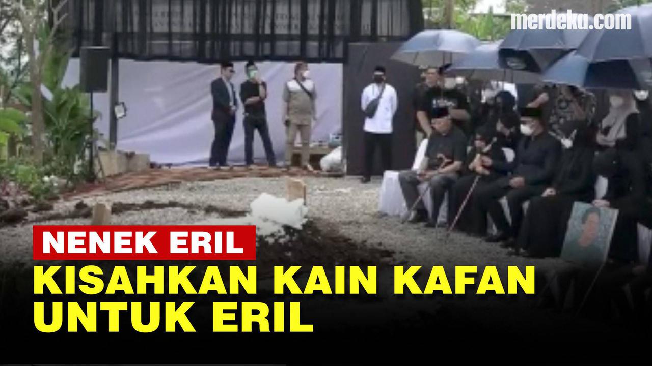 VIDEO: Kain Kafan Titipan Sang Nenek untuk Jenazah Eril, Dibawa Ridwan Kamil ke Swiss