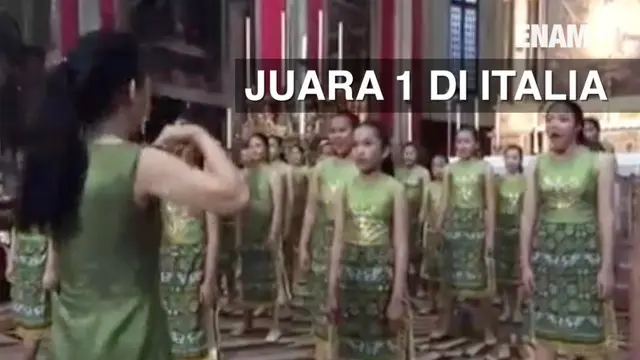 Paduan suara anak-anak usia 9-17 tahun asal Indonesia The Resonanz Children Choir (TRCC), meraih gelar juara 1 dan Grand Prix no 1
