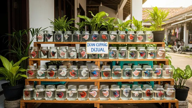 Ide Ternak Ikan Mini di Stoples Kaca Bikin Rumah Jadi Estetik dan Menguntungkan