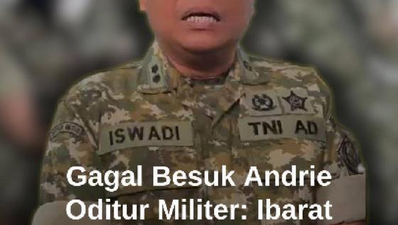 Oditur Militer Gagal Besuk Andrie Yunus di RS: Ibarat Perang Saya Perlu Senjata..