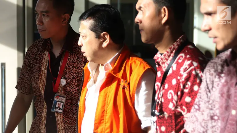 Masih Lesu, Setya Novanto Jalani Pemeriksaan Lanjutan di KPK