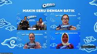 Konferensi pers peluncuran OREO Wastra Indonesia pada Selasa (15/10/2024).
