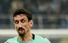 FOTO: Duel Sengit Inter Milan Vs Atletico Madrid Tampil Mati-Matian di Leg Pertama 16 Besar Liga Champions