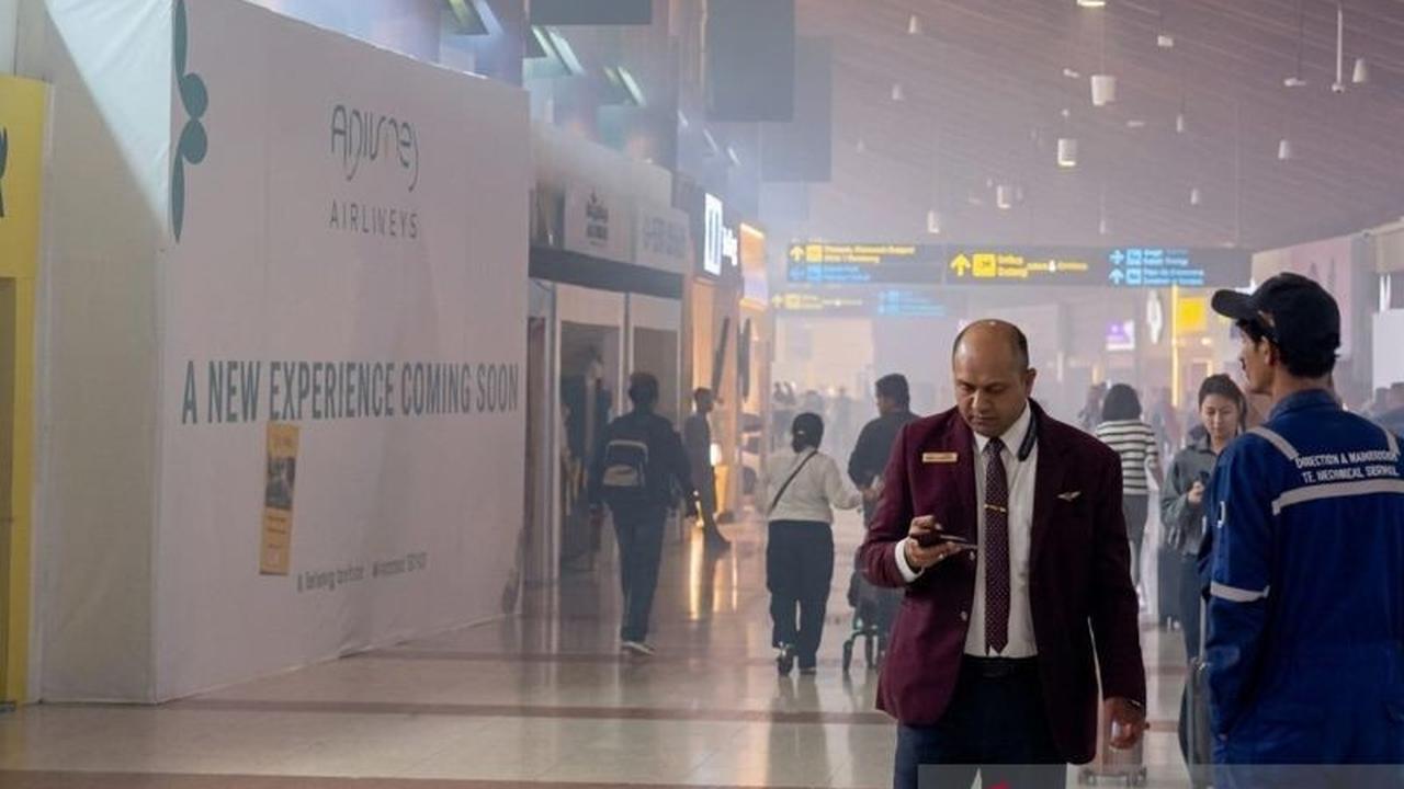Alarm Kedaruratan Berbunyi Akibat Asap Terminal 2 Bandara Soetta, Operasional Kembali Normal