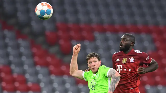 Bayern vs Wolfsburg di Liga Jerman