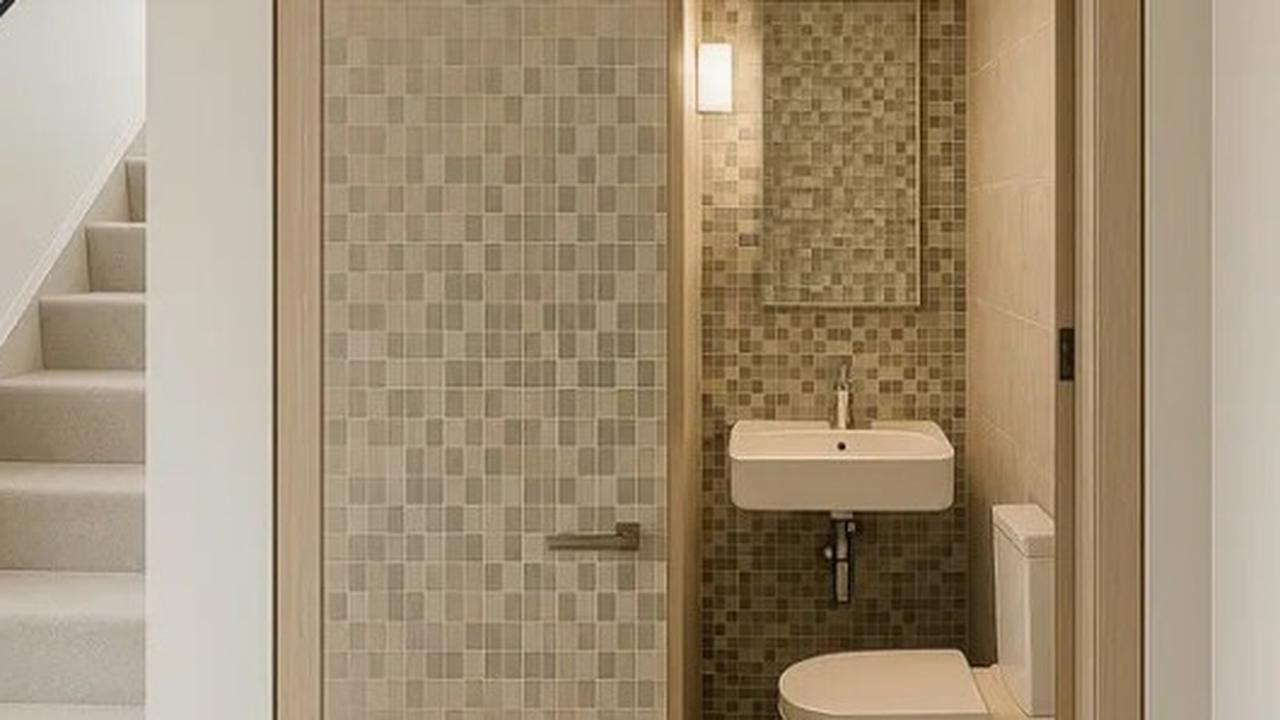7 Inspirasi Kamar Mandi Dekat Tangga, Kreativitas Desain Estetik dan Bikin Nyaman