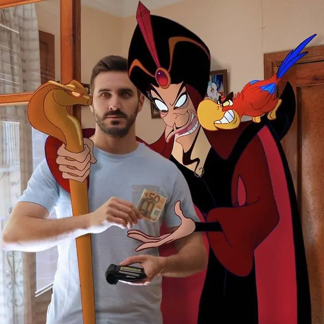 editan foto disney