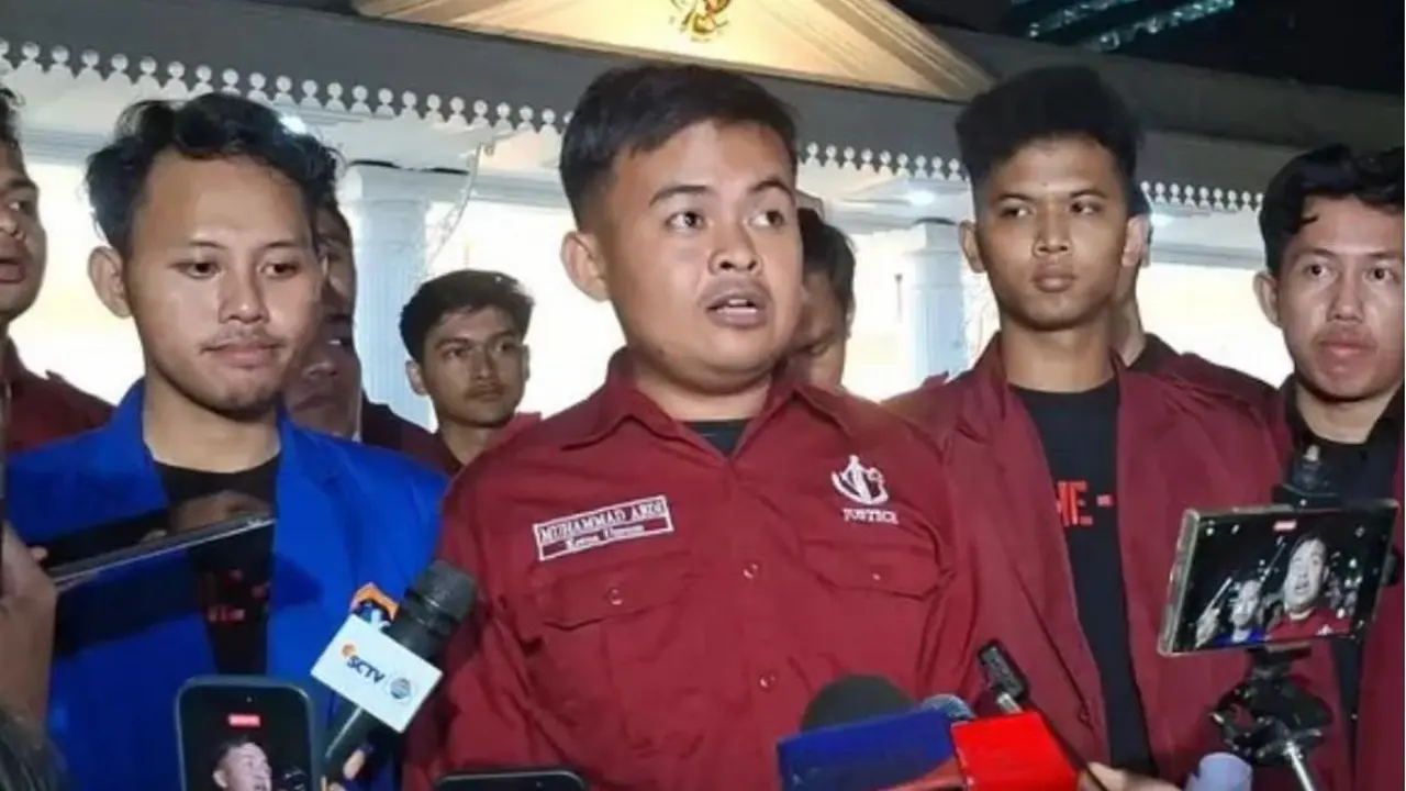 Ketua Badan Eksekutif Mahasiswa Fakultas Hukum Universitas Bung Karno (UBK), M. Abdimaludin.