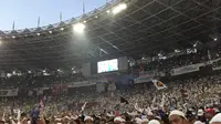 Kampanye akbar Prabowo-Sandi di Stadion GBK Senayan Jakarta.