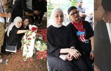 9 Foto Pemakaman Ibu Ferry Maryadi, Berusaha Kuat Menghadapi Kehilangan Saat Melihat Jenazah Almarhumah Dikuburkan