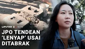 JPO Tendean Sudah 'Lenyap', Warga Bingung Menyeberang