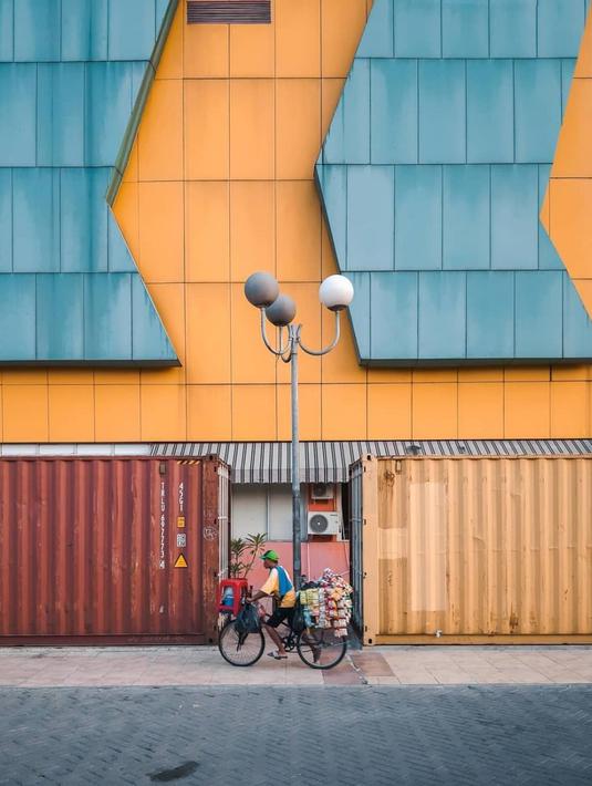 Jalanan sekitar Blok M Square ini cukup menarik (Source: IST)