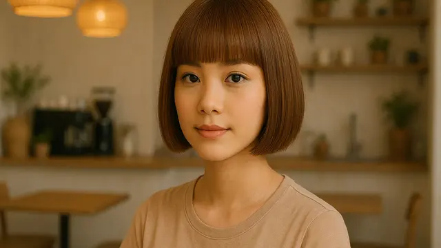 Gaya Rambut Pendek Wanita Jepang