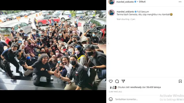 Marshel Widianto (Foto: Instagram/@marshel_widianto)