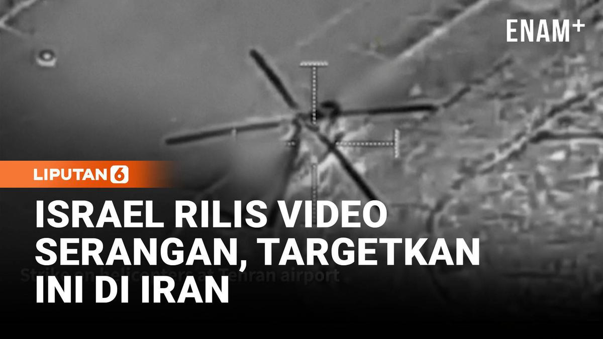Militer Israel Rilis Video Serangan, Targetkan Ini di Iran!