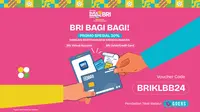 Dapatkan promo diskon 30% dari BRI untuk pembelian tiket KapanLagi Buka Bareng 2024