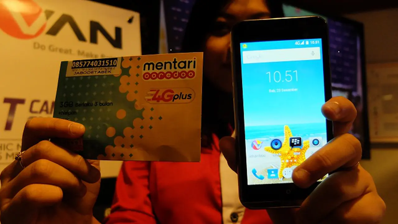 Gandeng Indosat Ooredoo, Advan Rilis Smartphone 4G Rp 900 Ribuan
