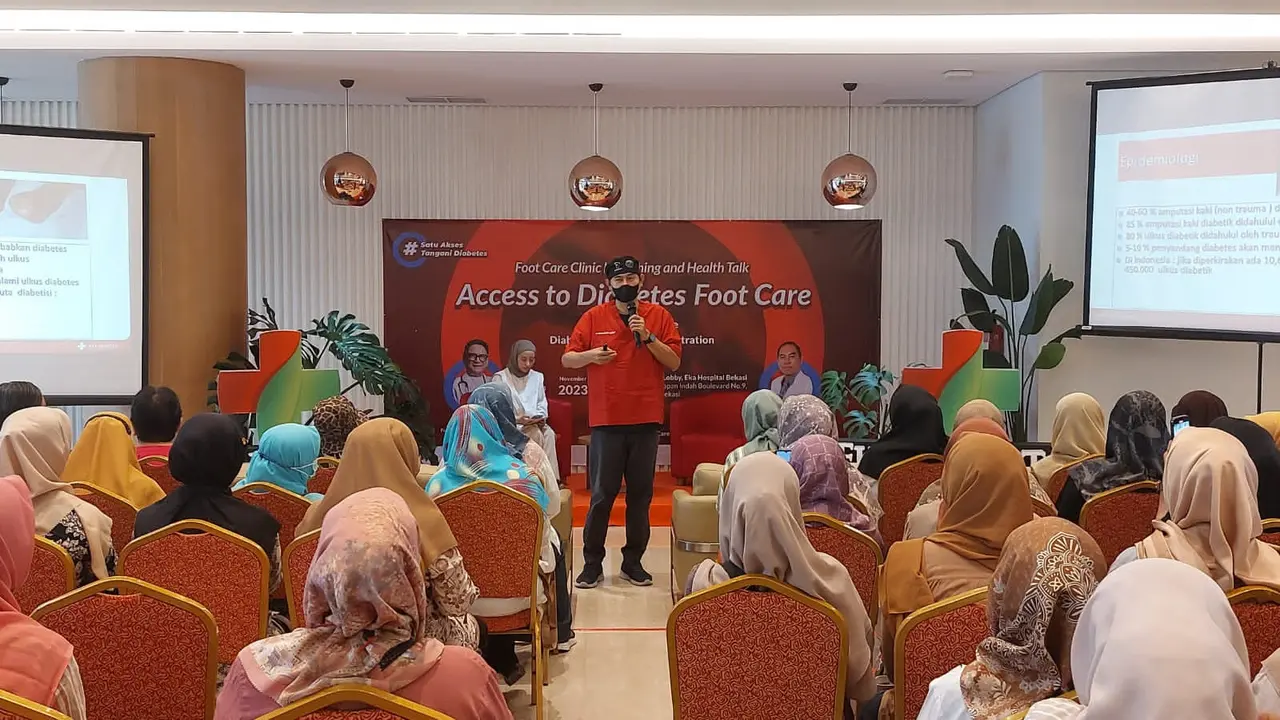 Cegah Amputasi Kaki Diabetes, Eka Hospital Bekasi Perkenalkan Layanan Foot Care Clinic
