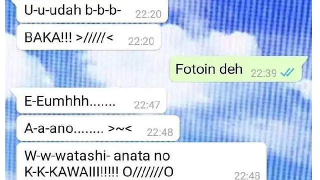 6 Chat Lucu Bareng Teman Wibu, Ujungnya Bikin Elus Dada