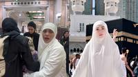 Momen Celine Evangelista Bantu Ibu-Ibu Terjatuh Saat Umroh (Sumber: Instaram/celine_evangelista)