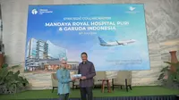 Dukung kemajuan industri kesehatan dalam negeri, Garuda Indonesia menggandeng Mandaya Hospital Group (MHG) untuk kemudahan berobat pengguna jasa maskapai tersebut. Sehingga, ada opsi untuk berobat di dalam negeri saja, dibandingkan harus ke negara tetangga.
