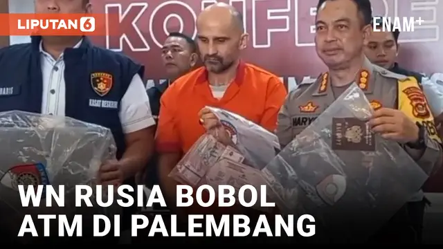 Dibantu Hacker, WN Rusia Bobol ATM di Palembang