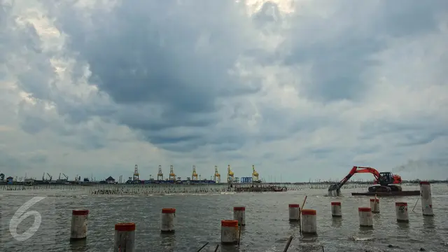 20160212-Antisipasi Banjir, Pemerintah Semerang Bangun Proyek Giant Wall Sea