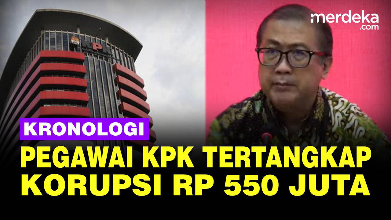 VIDEO: KPK Blak-blakan Kronologi Pegawai Ketahuan Korupsi Rp 550 Juta