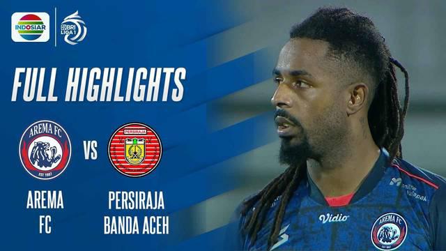 Berita video highlights laga pekan ke-24 BRI Liga 1 2021/2022 antara Arema FC melawan Persiraja Banda Aceh yang berakhir dengan skor 1-1, Kamis (10/2/2022) malam hari WIB.