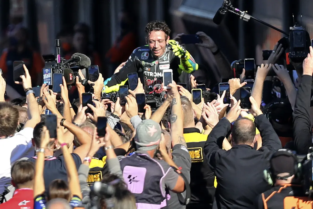 Foto: Grazie, Thank You, Terima Kasih Valentino Rossi