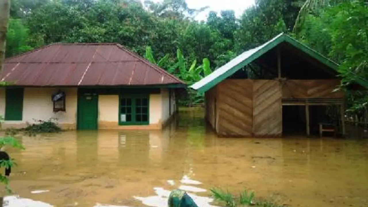 Tanggul di Bengkulu Jebol, 8.000 Warga Mukomuko Terisolir