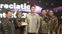 Sinarmas Financial Services menggelar Investor Appreciation Night 2023 dengan tema "Grow Your Wealth" di Ballroom Shangri-La Hotel, Surabaya. (Dok Sinar Mas)