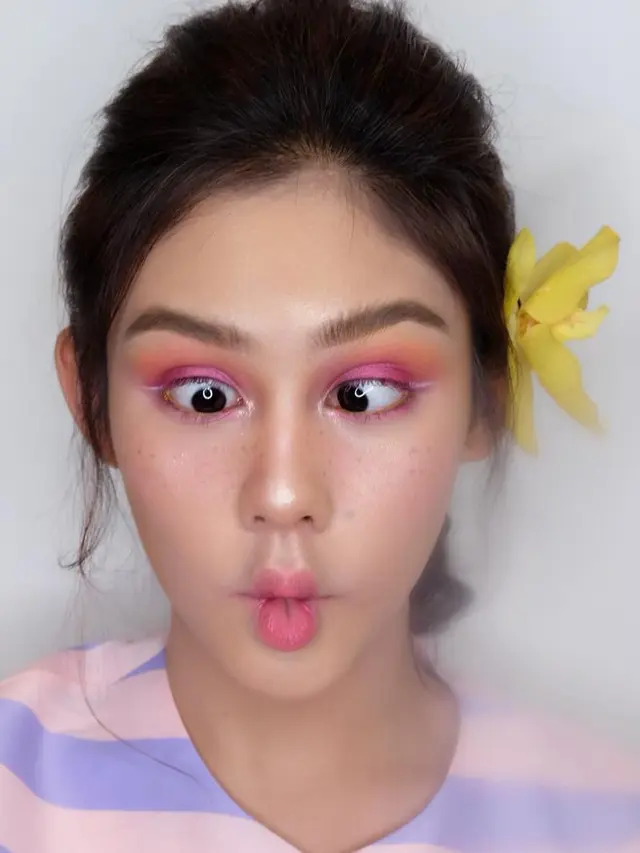 [Bintang] Bikin Rindu Berat, Makeup Vanesha Prescilla Ini Cantik Bukan Main