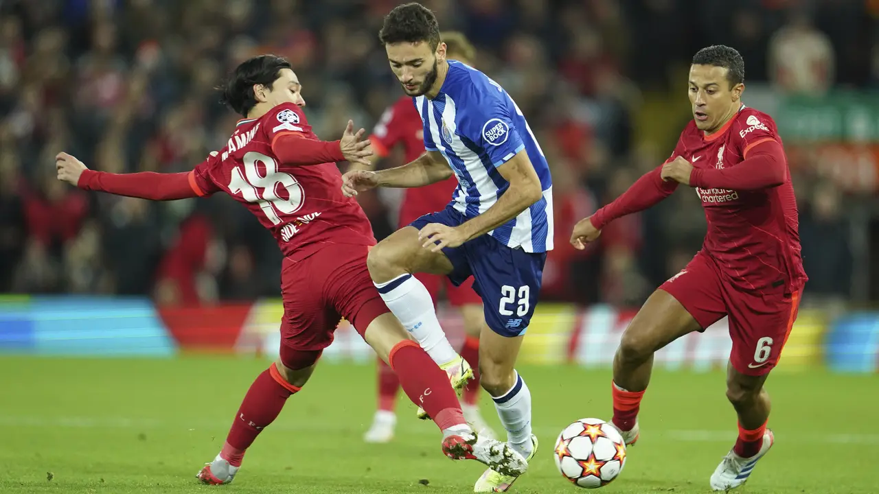 Liverpool vs Porto di Liga Champions