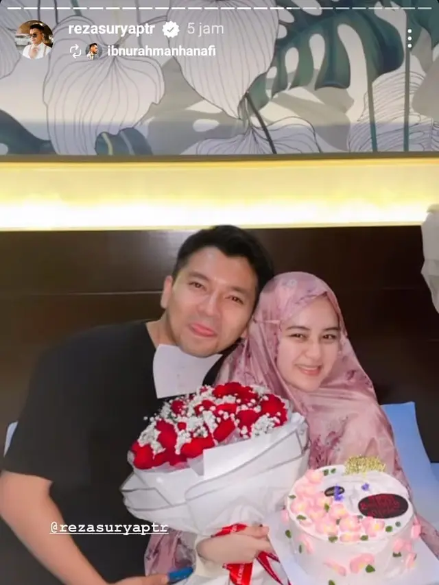 Umumkan Kehamilan, Ini 7 Momen Reza Surya Putra Beri Kejutan Ulang Tahun Alifhia Fitri