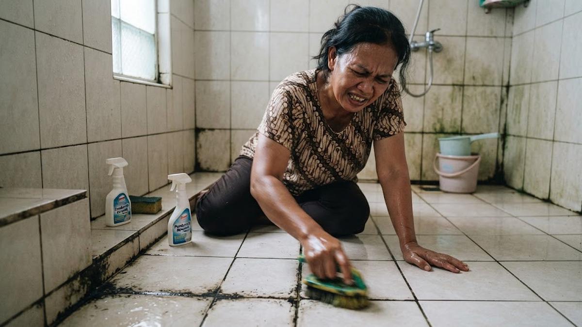 10 Cara Menghilangkan Noda Jamur di Nat Keramik, Bisa Pakai Cuka dan Garam