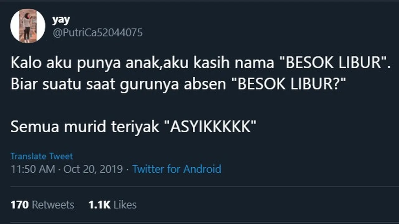 6 Cuitan Nama Anak Unik ala Netizen Ini Bikin Tepuk Jidat