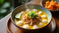 Resep Bubur Kuah Opor yang Gurih dan Menghangatkan