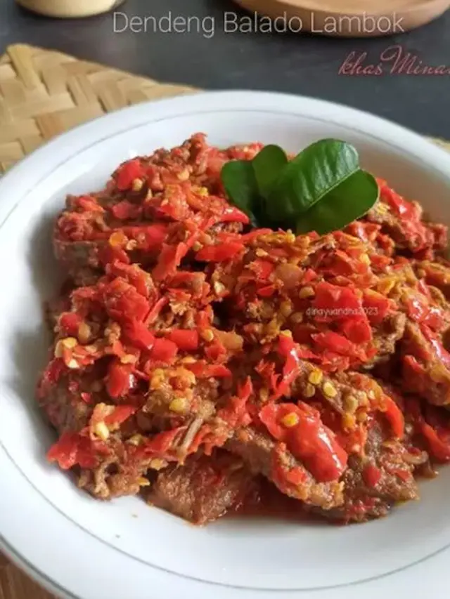7 Cara Membuat Dendeng Balado yang Enak dan Nikmat, Pedasnya Nendang
