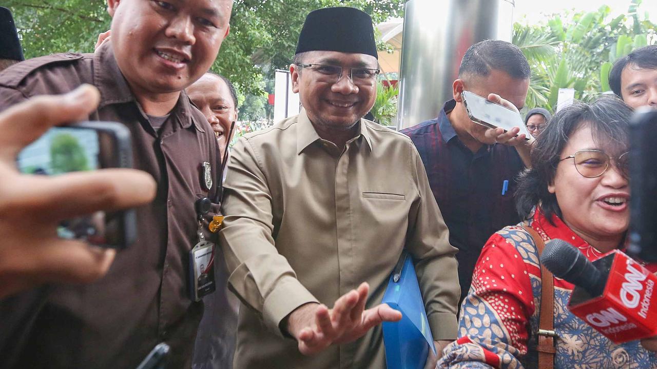 FOTO:  Mantan Menag Yaqut Memenuhi Panggilan KPK