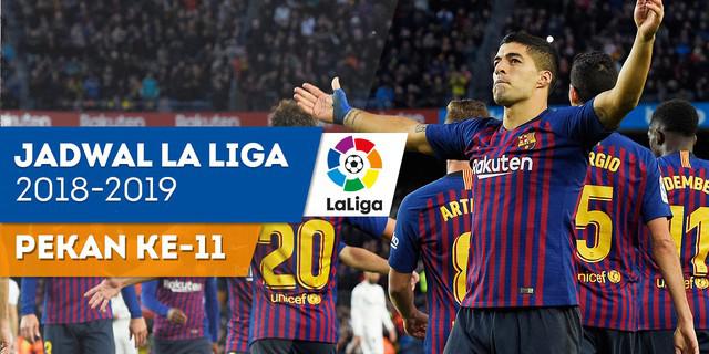 VIDEO: Jadwal La Liga Pekan ke-11, Barcelona Bertandang ke Markas Rayo Vallecano