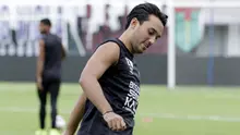 Pemain PSM Makassar, Ezra Walian, saat sesi latihan jelang laga Shopee Liga 1 di Stadion Sport Center Tangerang, Kamis, (5/3/2020). PSM Makassar akan berhadapan dengan Persita Tangerang. (Bola.com/M Iqbal Ichsan)