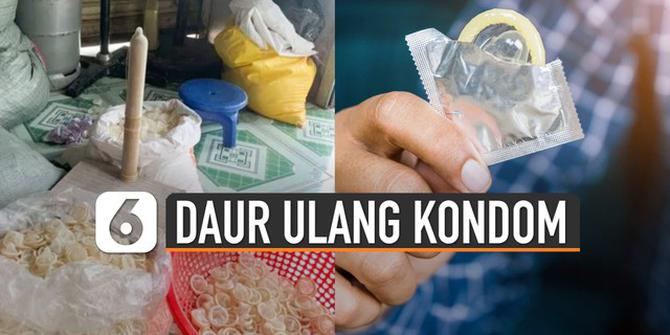 VIDEO: Ngeri, Ada Industri Daur Ulang Kondom di Vietnam