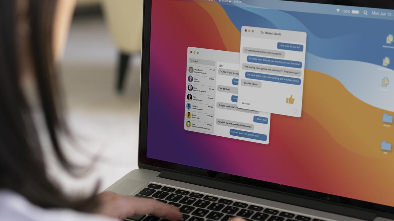 Ilustrasi laptop